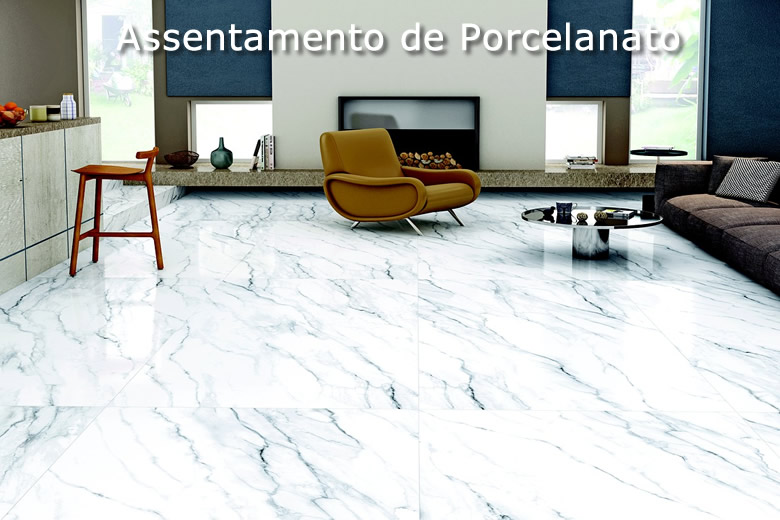 Assentamento de Porcelanato